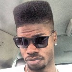 afro temp fade haircut with curl style pictures006