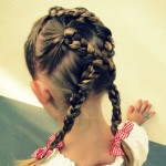 Easy Halloween hairstyles for kids 2