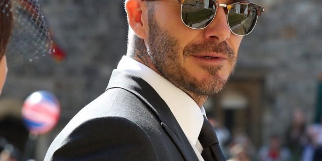 David Beckham New Hairstyle 2018 Side Pose