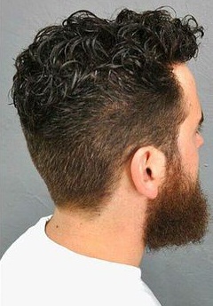 9 tapered mens haircut for curly hair