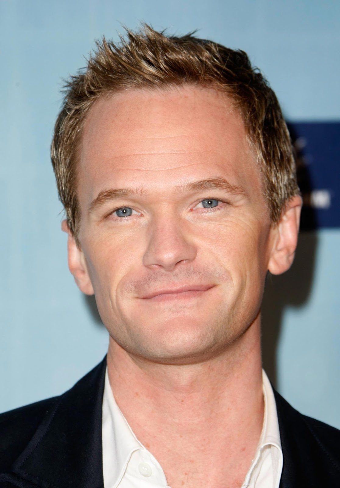 Neil Patrick Harris short straight golden blond