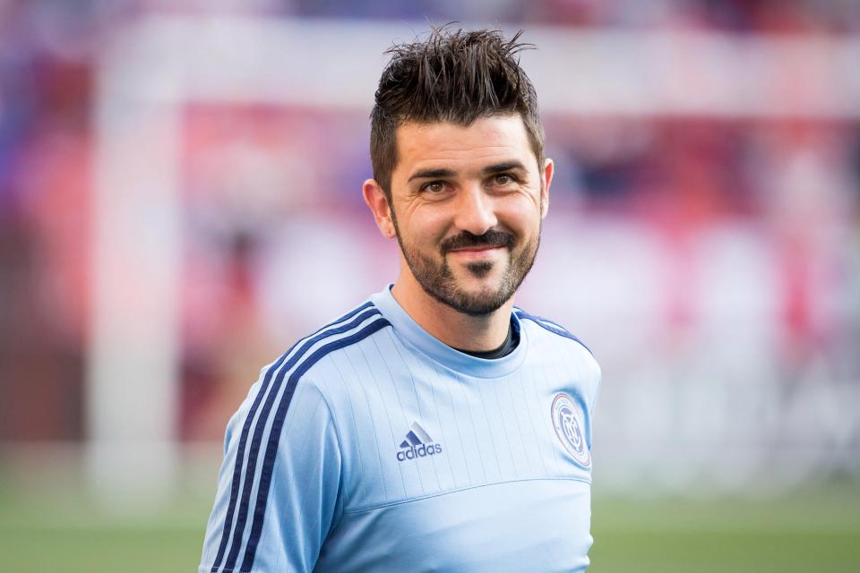 David Villa Hairstyle 2018