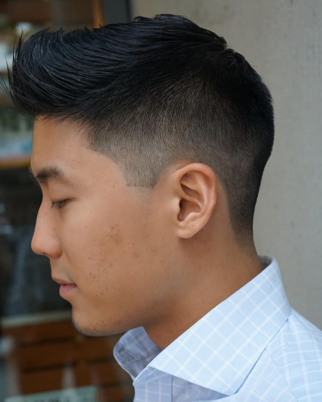 Low Fade Comb Over 
