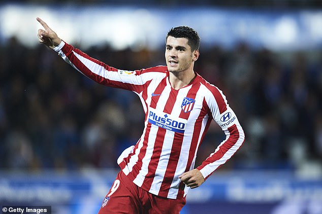 Alvaro Morata New Haircut 2025 Pictures